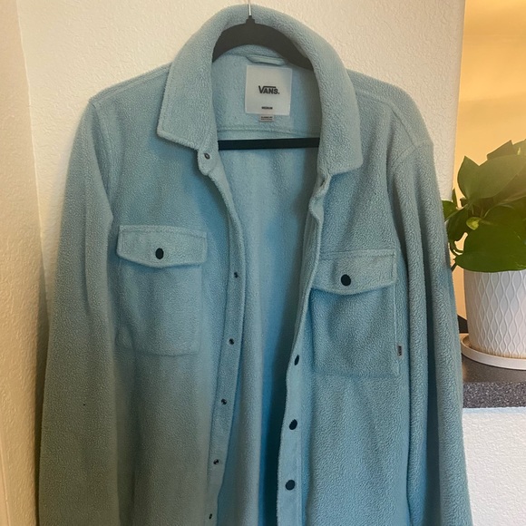 Vans Other - Mint Vans Teddy Sherpa mint coat jacket